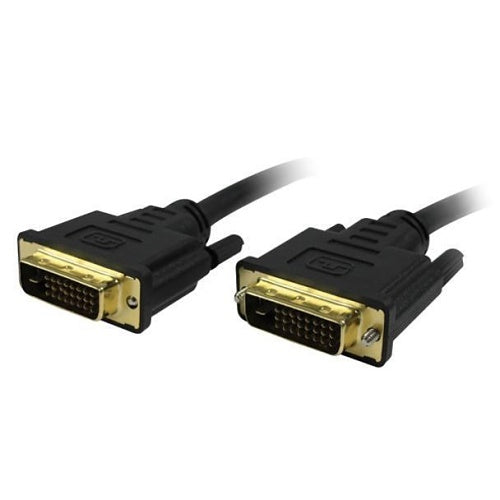Comprehensive DVI-DVI-15ST Standard Series 28AWG DVI-D Dual Link Cable, 15', Black