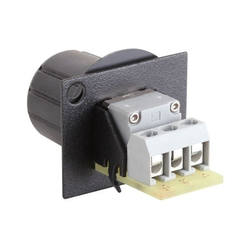 RDL AMS-10KA AMS System Audio Taper Pot and Knob Assembly Terminal Block Connections, 10K ohms