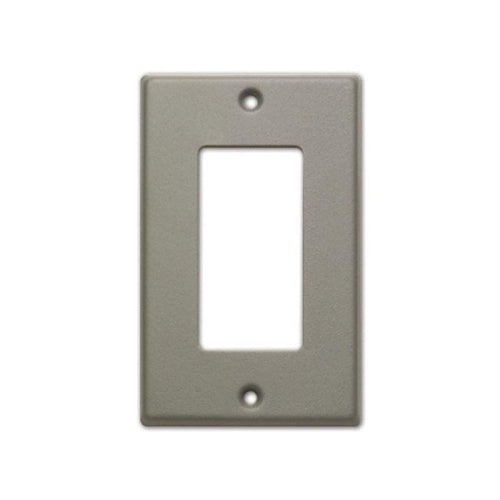 RDL CP-1G Single Cover Plate, Grey