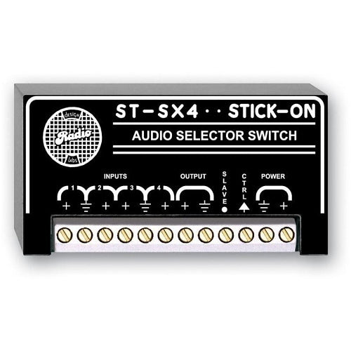 RDL ST-SX4 Four-Input Audio Switcher