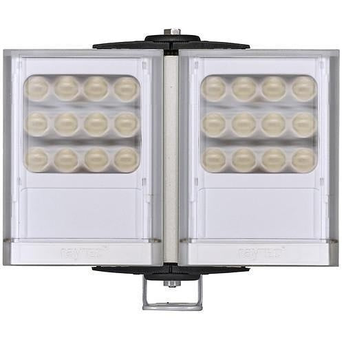 Raytec VAR2-IPPOE-W4-2 VARIO2 Internet Protocol Power Over Ethernet Wall Light 2X Panel, White