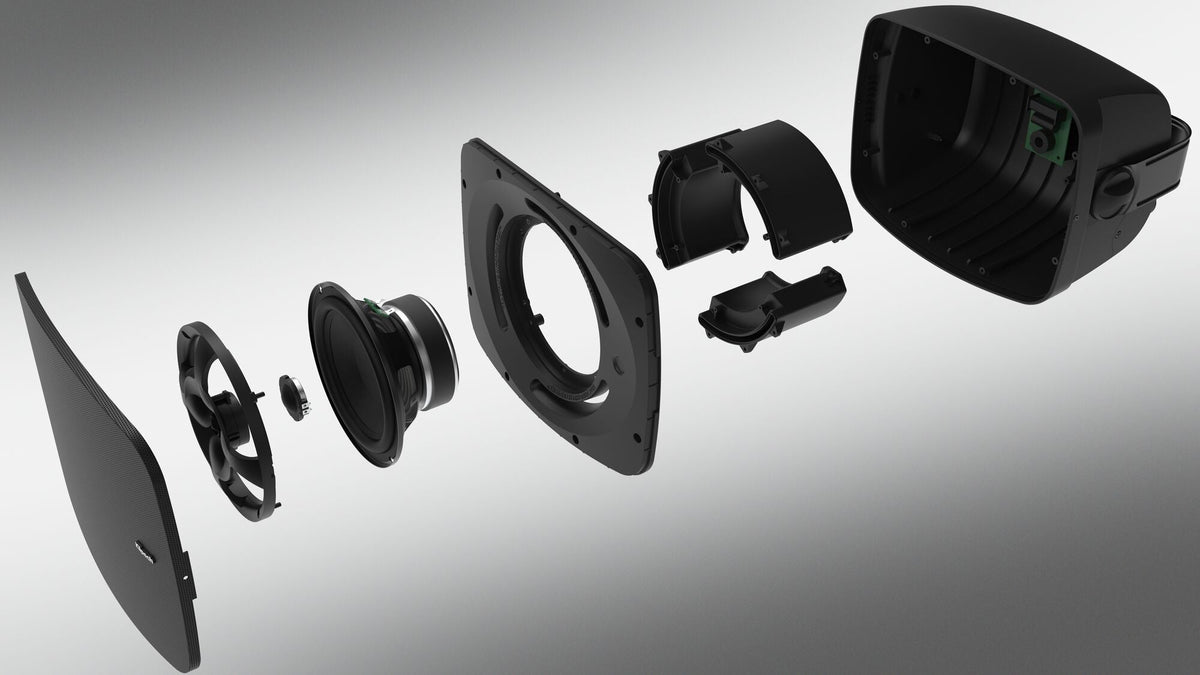 Klipsch RSM-650 6.5\\" Indoor/Outdoor Residential Surface Mount Loudspeaker (Pair)