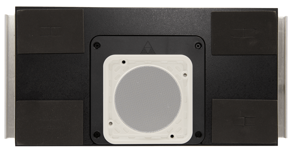 Standalone IC DS4/9 Sub W/Round Frameless Grill (4-ohm woofer enclosure painted finish)