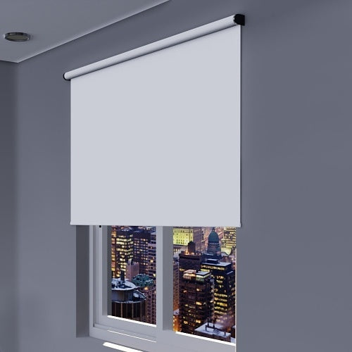 Clara Shades CSB-BWH Basic Smart Shade, Blackout White (up to 72\\" wide)