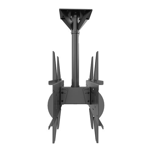 SunBrite SB-CM-DT-L-BL Dual Ceiling Mount for Large Displays, Black