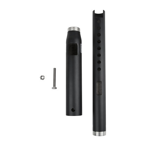 SunBrite SB-POLE-A-M-BL Adjustable Extension Pole for Medium Outdoor Ceiling Mounts, 13-20\\", Black