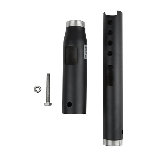 SunBrite SB-POLE-A-S-BL Adjustable Extension Pole for Small Outdoor Ceiling Mounts, 9-12\\", Black