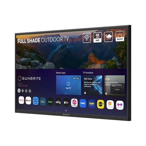 SunBrite SB-V4-49-BL 49\\" VERANDA 4 Full-Shade Outdoor TV