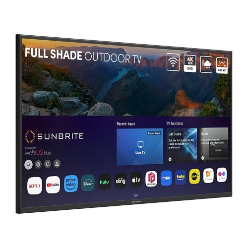 SunBrite SB-V4-65-BL 65\\" Veranda 4 4K DLED Outdoor Smart TV