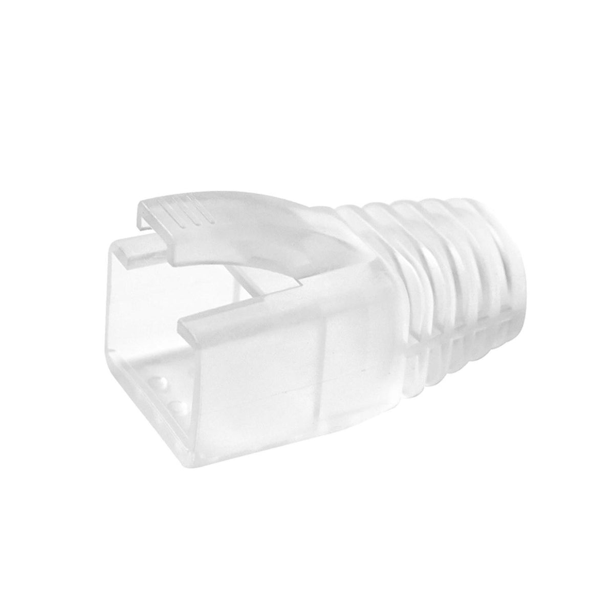 Simply45 Strain Reliefs for Simply45® Shielded External Ground for Pass-Through & Standard RJ45 – 100 pc/Resealable Bag