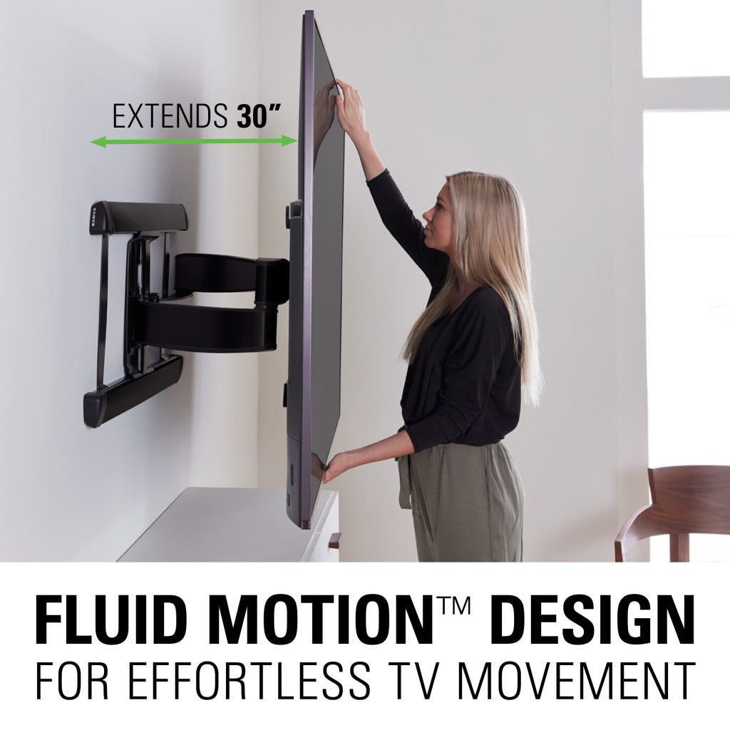 Sanus Black Series XL Full Motion TV Wall Mount
