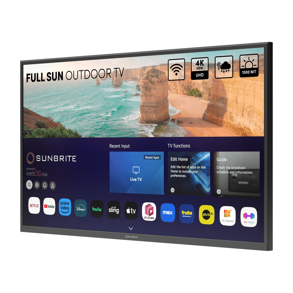 SunBrite Solis 4K Full-Sun Outdoor Smart TV - 65\\" (Black)