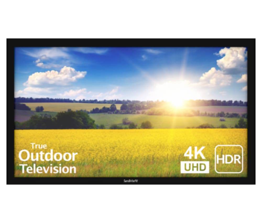 SunBrite™ Pro 2 Series Full Sun 4K UHD 1000 NIT Outdoor TV - 55\\" (Black)