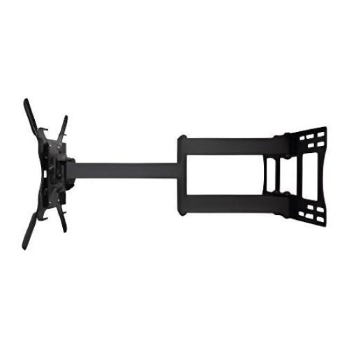 SunBrite SB-WM-ART2-L-BL Outdoor Weatherproof Mount with Dual Arm Articulating for 37\\"-80\\" TV Screens and Displays, Black