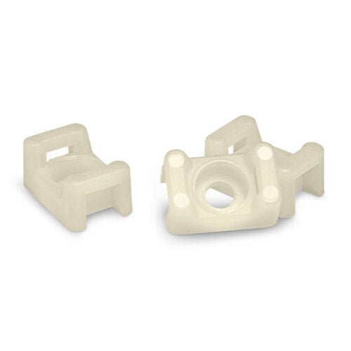 SynConnect Nylon Cable Mounts -3mm Centre Hole – 100pcs