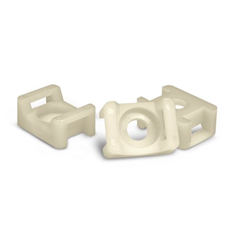 SynConnect Nylon Cable Mounts -6mm Centre Hole – 100pcs