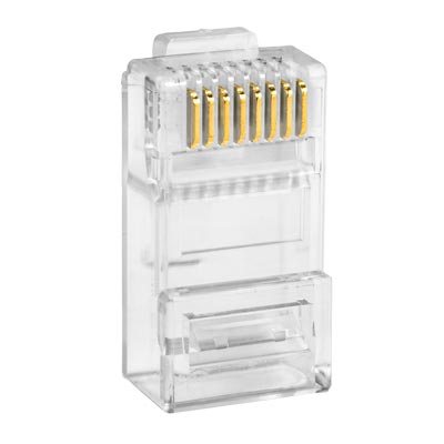 SynConnect Pass Thru RJ45 Cat6 Crimp Plug 100pc Jar