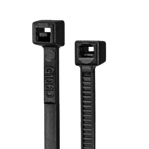 SynConnect Cable Tie 5\\" Flexible Nylon – Black – 100 pcs