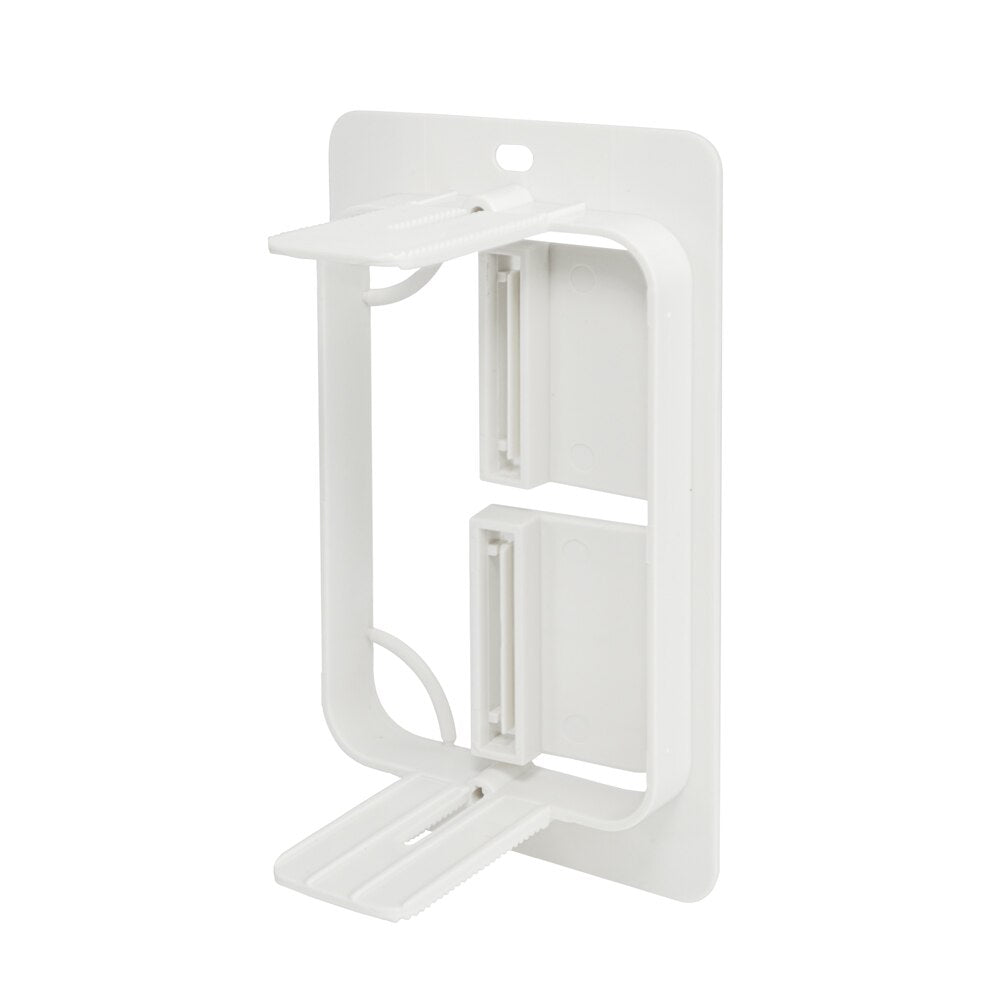 SynConnect Single Gang Low Voltage Toolless Mounting Plate