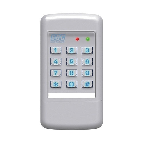 SDC 920 SDC Indoor/Outdoor Entry Check Stand Alone Digital Keypad, 12/24V AC/DC