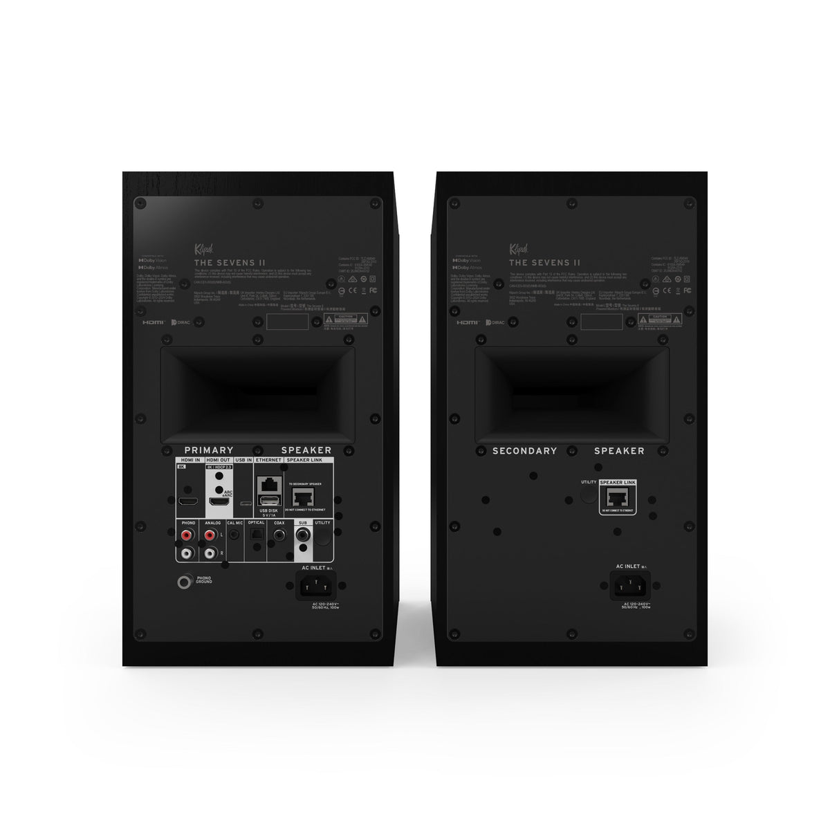 Klipsch Sevens II 6.5\\" Powered Speakers