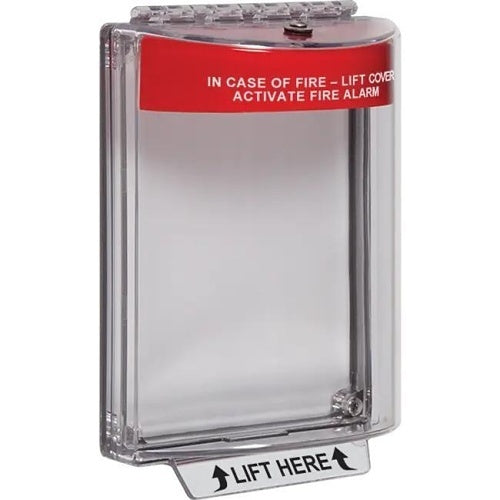 Safety Technology Universal Stopper Without Horn, Flush,French Fire Label