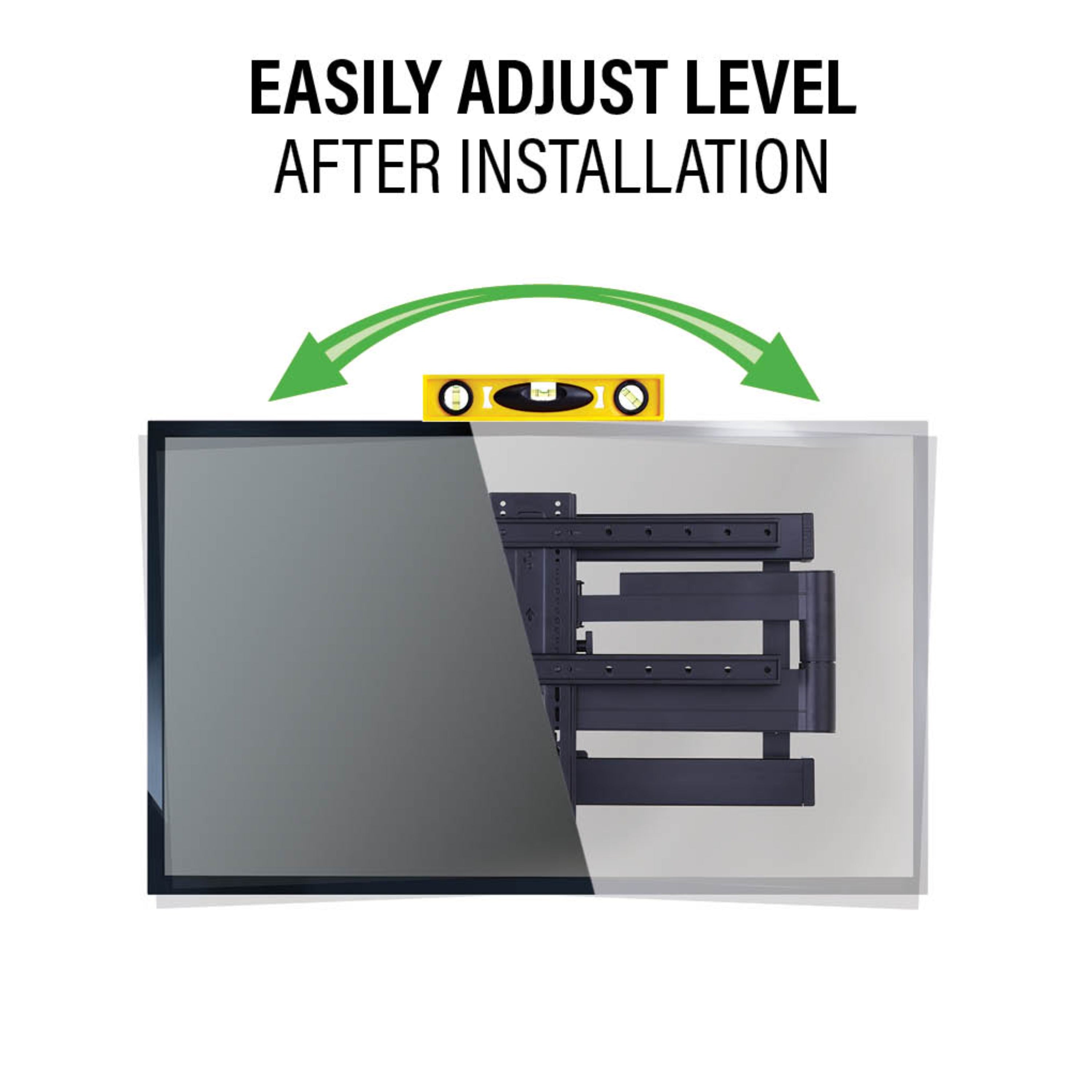 Sanus SLF428B3 Preferred Full-Motion TV Wall Mount for TVs 37\\" to 90
