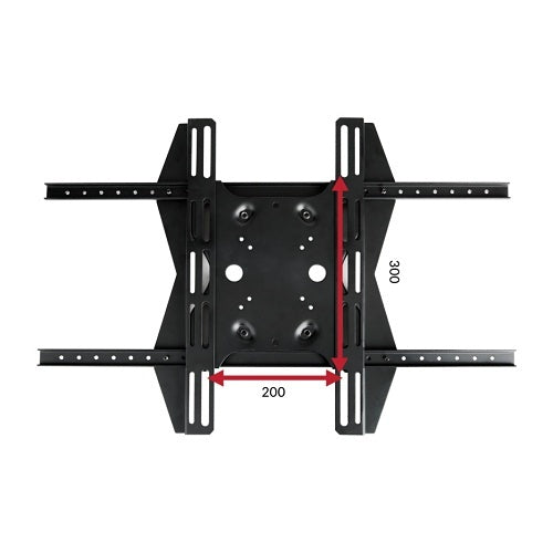 Strong SM-CS-ART2-XL Contractor Series Universal Articulating Dual Arm Mount for 47-90\\" X-Large Displays, Steel, Black