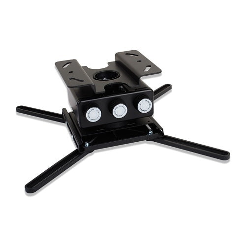 Strong SM-PROJ-XL-BLK Universal Fine Adjust Projector Mounts for Projectors up to 50 lb Weight, Steel, Plastic, Black