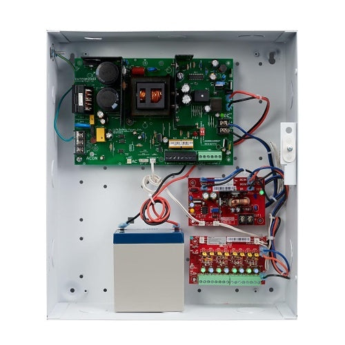 Securitron AQL104-2D8PE1 AQL104 Series Intelligent Power System, 24V DC, 10A