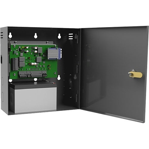 Speco A1P Single-Door Access Control Panel with Integrated Power, Browser Managed, UL294 Listed