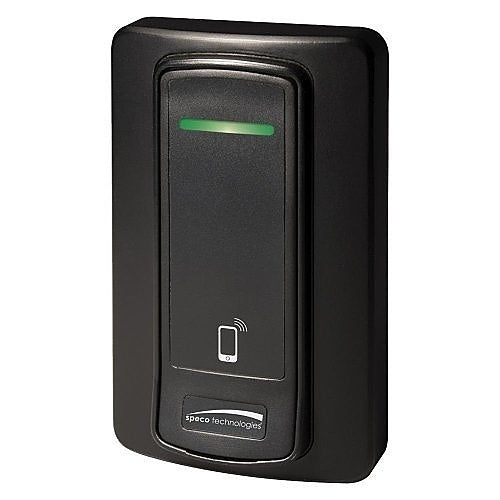 Speco ACKITM1 4-Door Access Control Kit with Bluetooth Mobile Reader and Credentials, Black