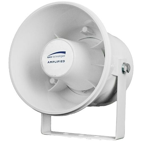 Speco AVS01KIT Two‑Way Audio Kit with 20W PoE Speaker and Microphone, ABS 6\'\' Speaker, Indoor Microphone, PoE Splitter