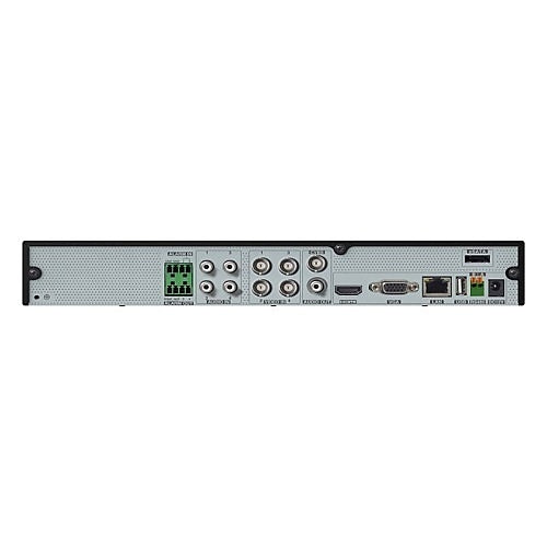 Speco H6HRL 6-Channel Hybrid DVR, 4-Configurable Hybrid Channels (TVI or IP) Plus 2 IP Channels