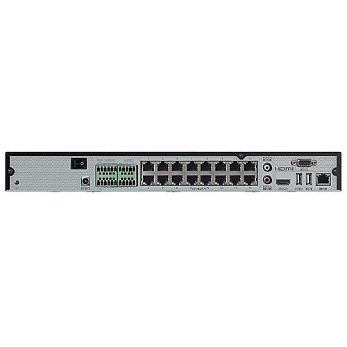 Speco N16NRX4TB 16-Channel NVR with Built-in PoE Ports, Facial Recognition, NDAA Compliant, 4TB