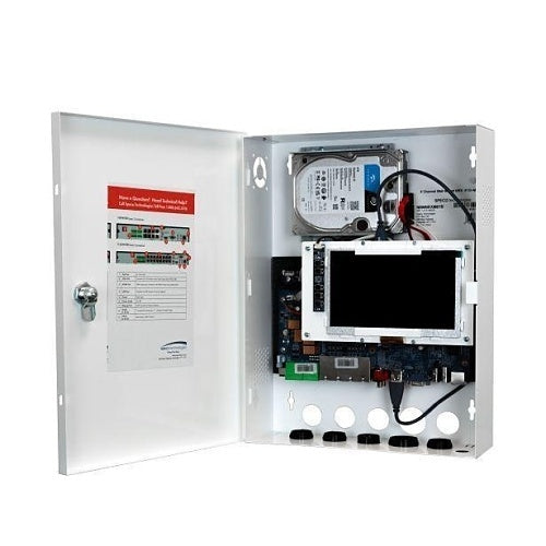 Speco N16WNRXM4TB Wall Mount NVR with Facial Recognition, 16-Channel, 16MP, 4TB