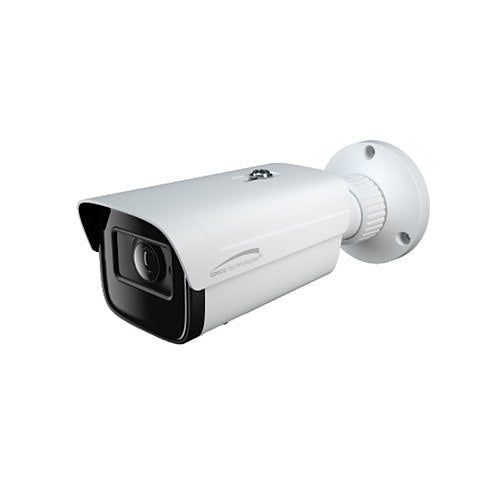 Speco O8VB3M 4K IR Bullet IP Camera with Line Crossing and Intrusion Detection, Includes Junction Box, 2.8-12mm Motorized Lens, White