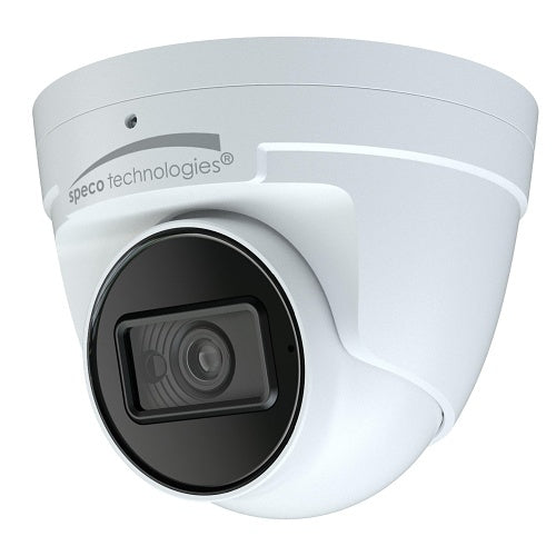 Speco VLT9 2MP HD-TVI IR Turret Camera with Junction Box, 2.8mm Fixed Lens, White
