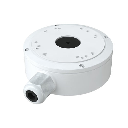 Speco VLT9 2MP HD-TVI IR Turret Camera with Junction Box, 2.8mm Fixed Lens, White