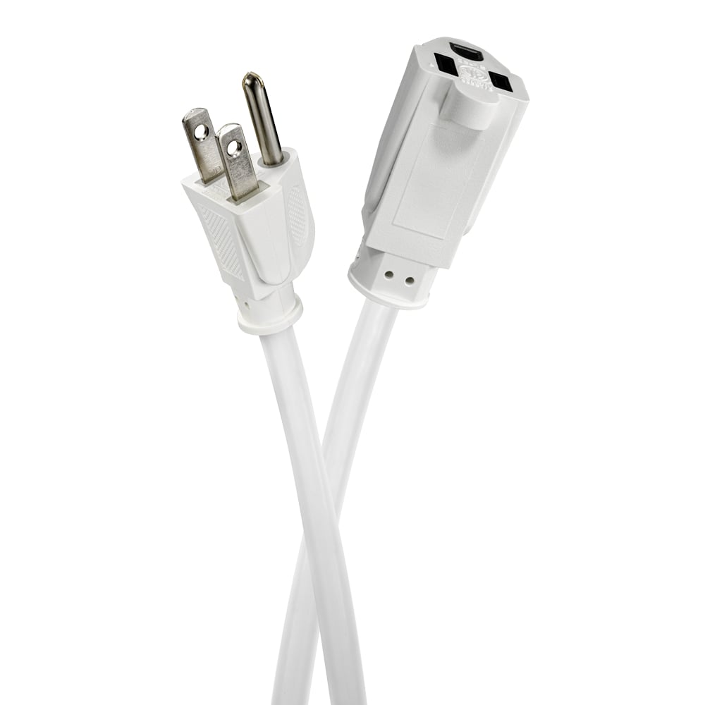 SyncPower 16-3c SJTW Weatherproof Extension Cord 25ft White