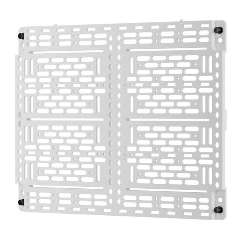On-Q AC1040F Universal Mounting Plate for Plastic or Metal Enclosure, White