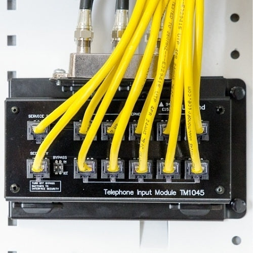 On-Q CO1045 10x8 Combo Module RJ45 with RJ31X, Black