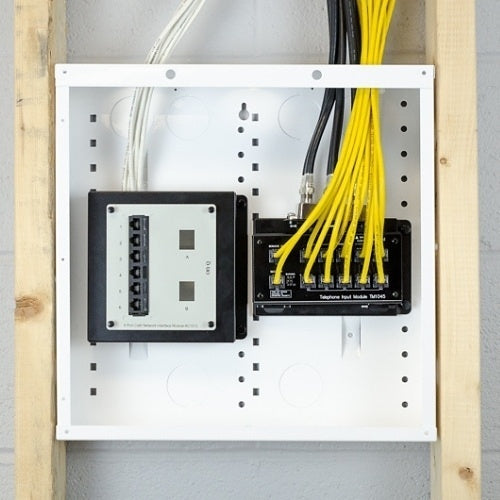 On-Q CO1045 10x8 Combo Module RJ45 with RJ31X, Black