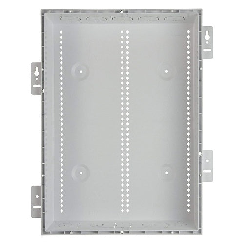 On-Q ENP2050NA 20\\" Plastic Media Enclosure with Trim Ring and Hinged Door