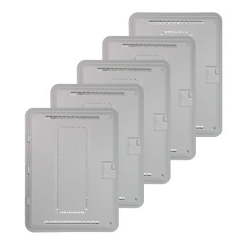 On-Q ENP20605NA 20\\" Plastic Hinged Door with Trim Ring for Media Enclosure, 5-Piece