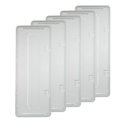 On-Q ENP42605NA 42" Plastic Trim Ring and Hinged Door for Media Enclosure, 5-Pack