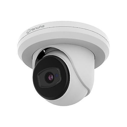 Hanwha ACE-8020R Wisenet Series 5MP Turret Camera with Day and Night Sensor and IP67, IK10 Protection, 3.6mm Fixed Focal Lens, White