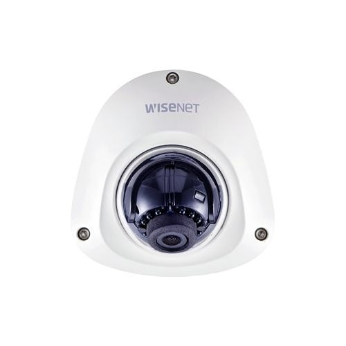 Hanwha ANV-L6023R Series 2MP Vandal Flateye Dome IP Camera, 3.6mm Fixed Lens, White