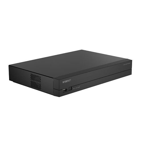 Hanwha ARD-410 A Series 4-Channel AHD, TVI, CVI, CVBS, IP Recorder, Black