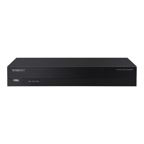 Hanwha ARN-410S Series 4-Channel Plug and Play NVR, HDD Not Included